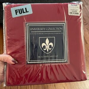 University Collection Full Sheet Set - Red